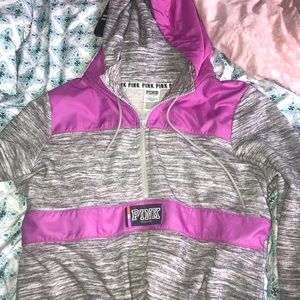 Vs pink windbreaker/pullover